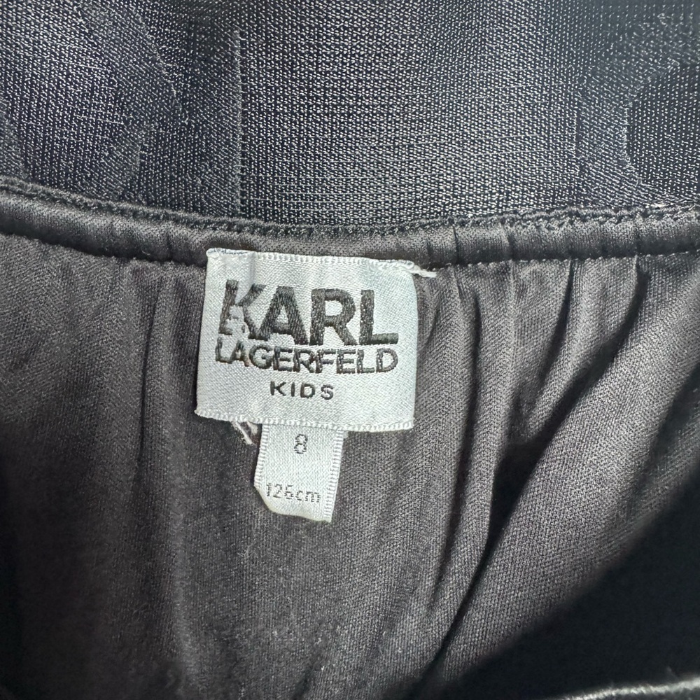 KARL LAGERFELD KIDS Metallic Skirt Size 8 - Picture 3 of 5